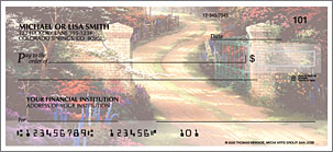Serenity by Thomas Kinkade Personalized Checks
