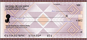 Shades of the Southwest Personalized Checks