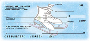 Snow Days Personalized Checks