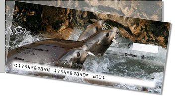 Sea Lion Side Tear Personalized Checks