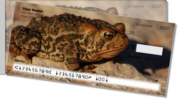 Toad Side Tear Personalized Checks