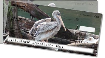 Pelican Side Tear Personalized Checks