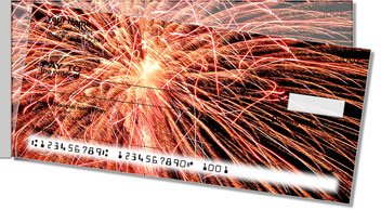 4th of July Fireworks Side Tear Checks