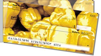 Photogenic Pepper Side Tear Personalized Checks