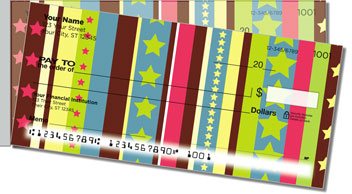 Stars and Bars Side Tear Personalized Checks