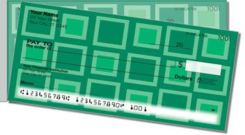 Retro Square Side Tear 2 Checks