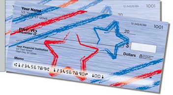 Stars and Stripes Side Tear Checks