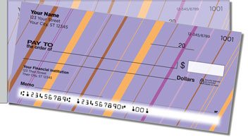 Colorful Pinstripe Side Tear Checks