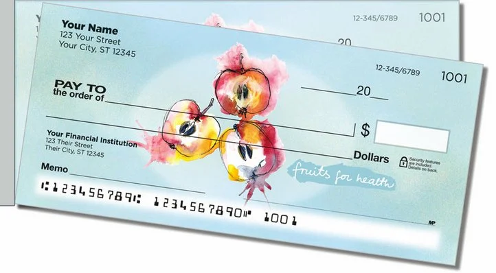 Fruits for Health Side Tear Personal Checks