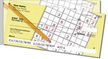 Brain Teaser Side Tear Personalized Checks