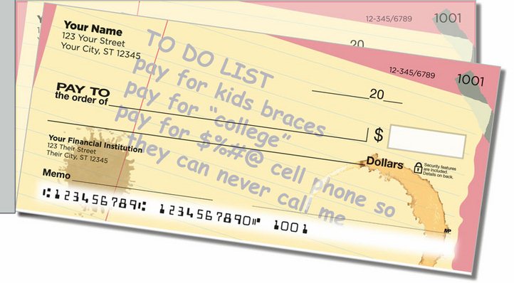 To Do List Side Tear Personal Checks