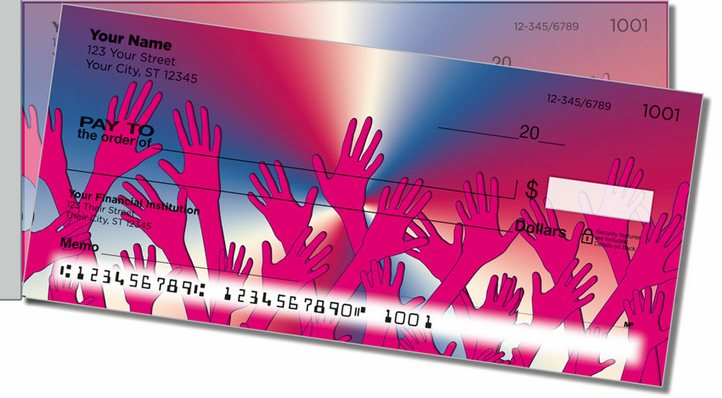 Helping Hand Side Tear Personal Checks