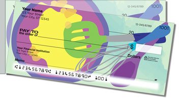 In the Kitchen Side Tear Personalized Checks