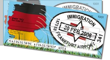 Passport Side Tear Personalized Checks