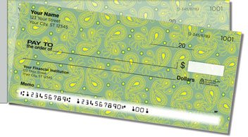Paisley Pattern Side Tear Checks