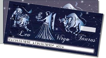 Zodiac Symbol Side Tear Personalized Checks