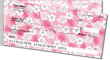 Hawaiian Print Side Tear Checks
