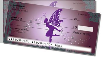 Fantasy Fairy Side Tear Personalized Checks