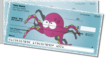 Silly Sea Life Side Tear Personalized Checks