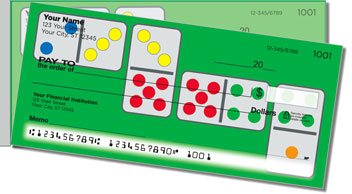 Domino Side Tear Personalized Checks