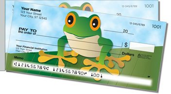 Tree Frog Side Tear Personalized Checks