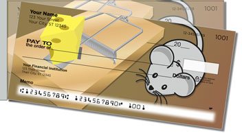 Mousey Side Tear Personalized Checks