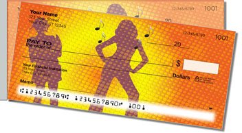 Dance Fever Side Tear Personalized Checks