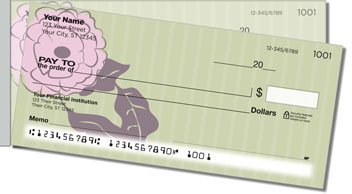Big Blossom Side Tear Personalized Checks