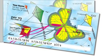 Colorful Kite Side Tear Checks