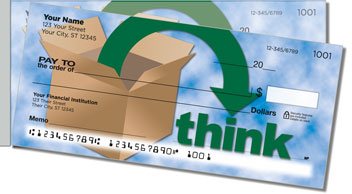 Outside the Box Side Tear Personalized Checks