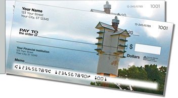 Unique Birdhouse Side Tear Checks