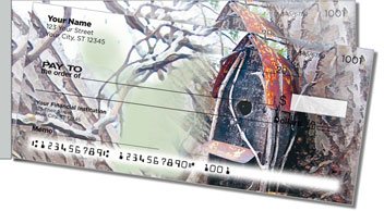 Unique Birdhouse Side Tear Personalized Checks