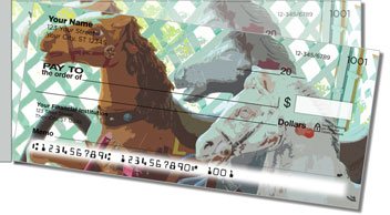 Riding Fun Side Tear Personalized Checks