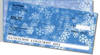 Holiday Snowflake Side Tear Checks