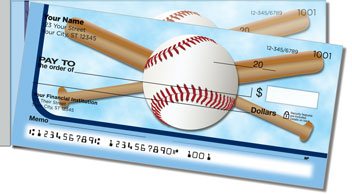 Blue Baseball Fan Side Tear Checks