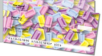 Sweet Candy Side Tear Personalized Checks