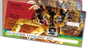 Dog and Cat Side Tear Personalized Checks