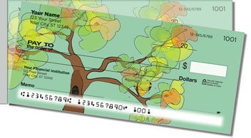 Honey Tree Side Tear Personalized Checks