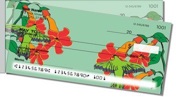 Flying Jewel Side Tear Personalized Checks