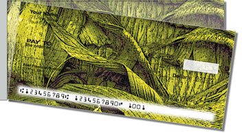 Palm Leaves Side Tear Checks