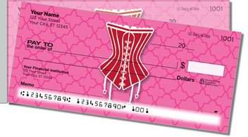 Cute Corset Side Tear Personalized Checks
