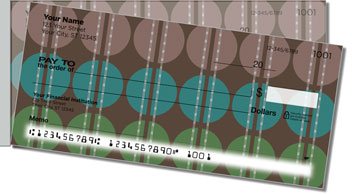 Polka Dot Split Side Tear Checks