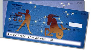 Astrology Side Tear Personalized Checks