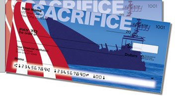 Navy Side Tear Checks