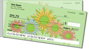 Retro Sunflower Side Tear Checks