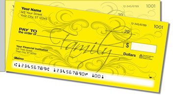 Faithful Foundations Side Tear Personalized Checks