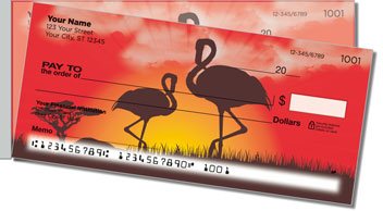 Safari at Sunset Side Tear Checks