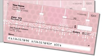 Chandelier Side Tear Personalized Checks
