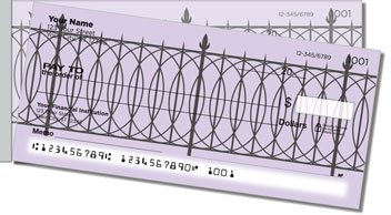 Wrought Iron Fence Side Tear Checks