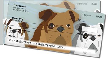 Doggone Cute Side Tear Personalized Checks